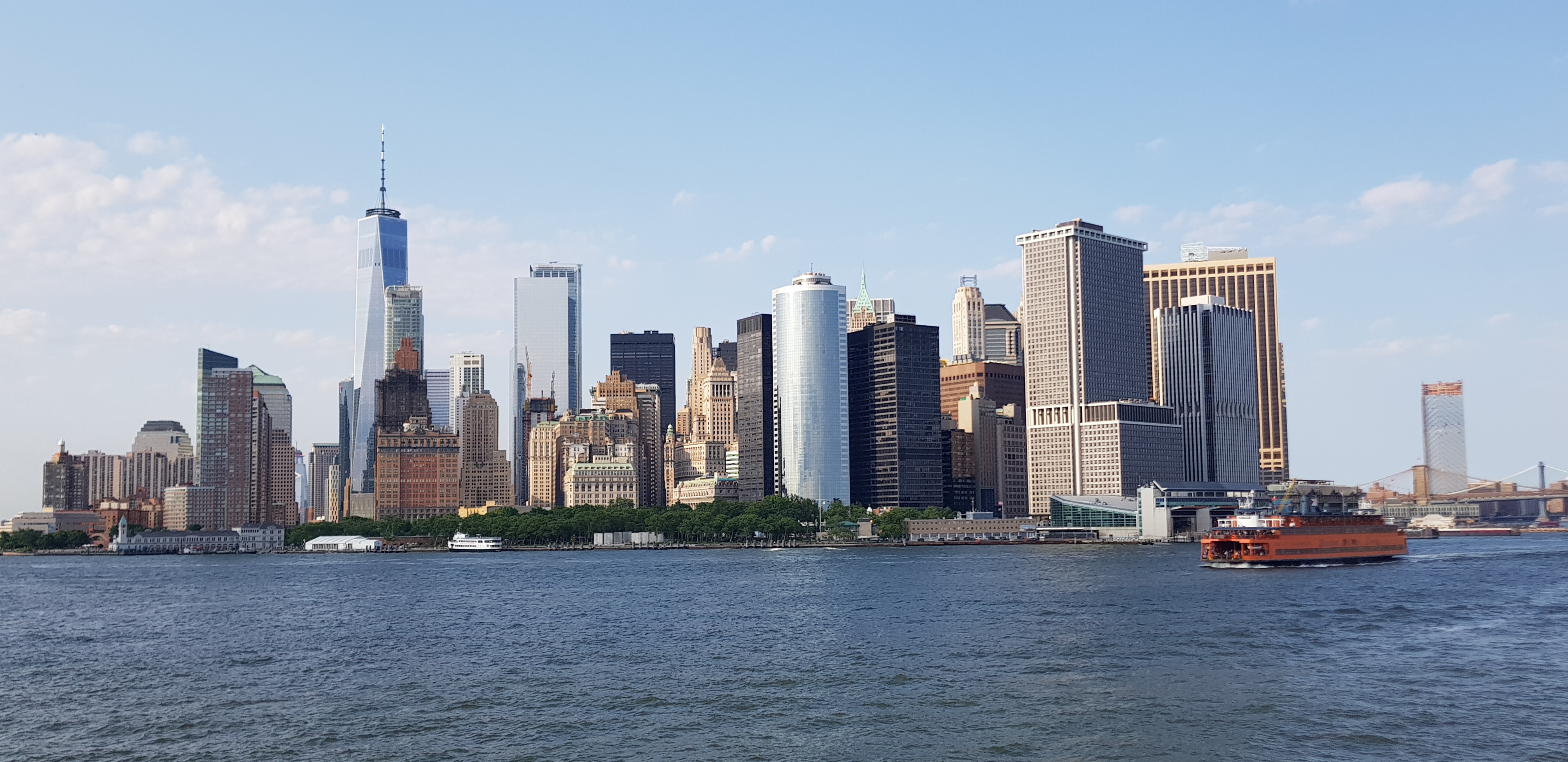 Manhattan skyline New York